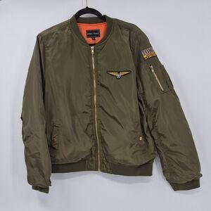 Tommy Hilfiger Olive Bomber Jacket